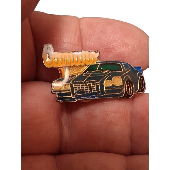 Vintage Camaro Enamel Lapel Pin Muscle Car - Picture 1 of 3